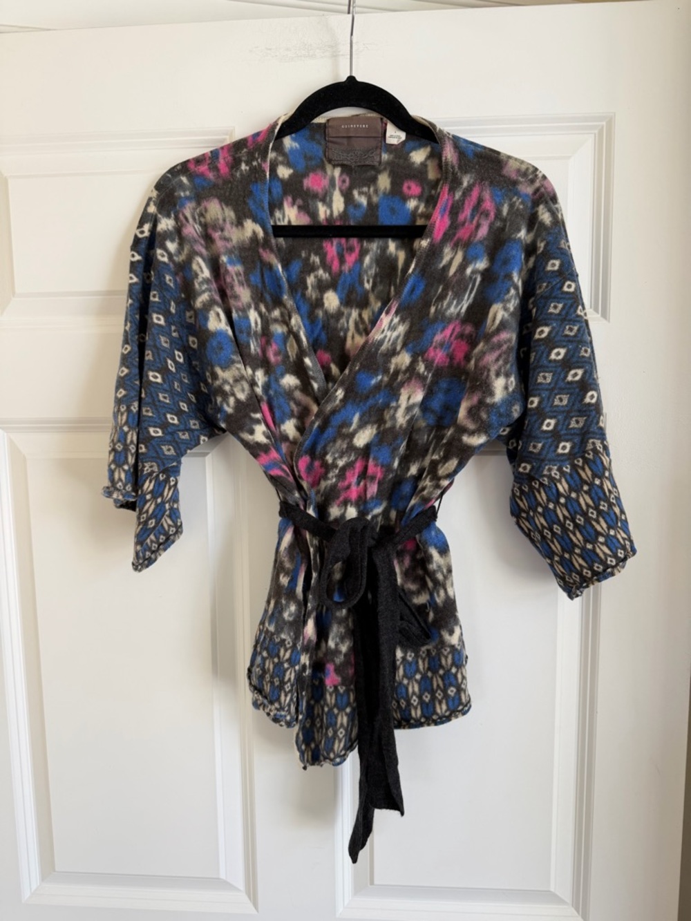 Anthropologie Guinevere Merino Wool Kimono Cardigan Medium